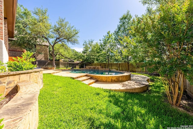 25828 Green Ter, San Antonio, TX 78255 - view of yard with a patio area