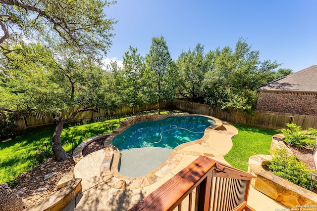 25828 Green Ter, San Antonio, TX 78255 - view of pool with a patio area