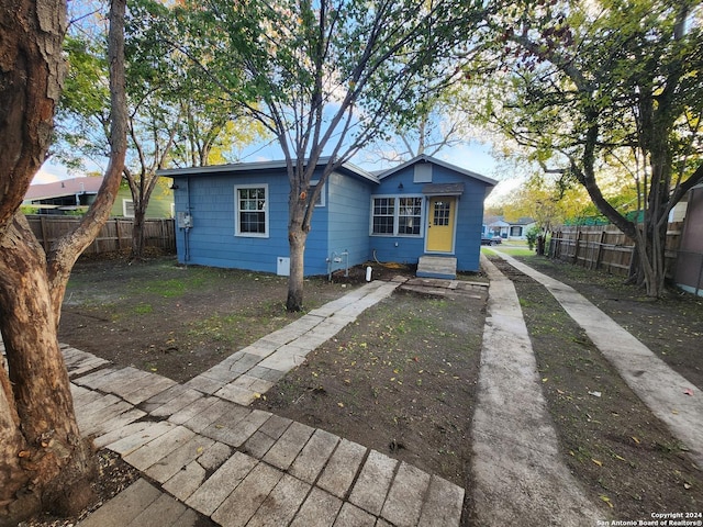 view of rear view of house