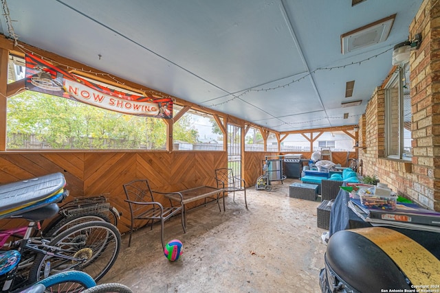 view of patio / terrace featuring an outdoor hangout area