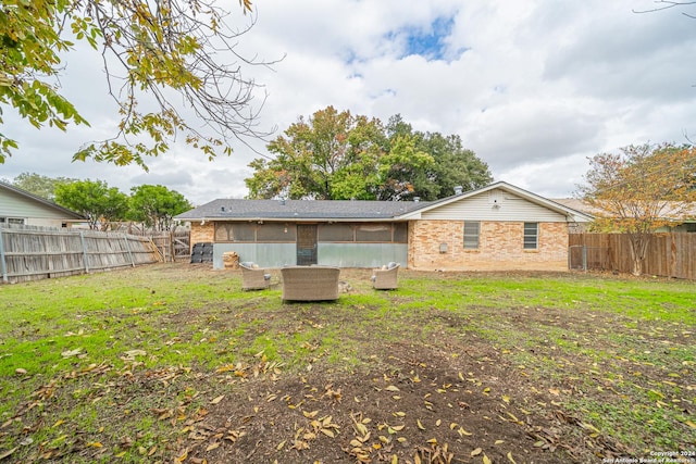 view of back of property