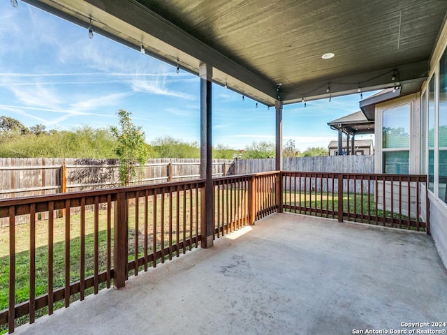 view of patio