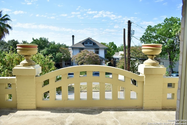 view of gate