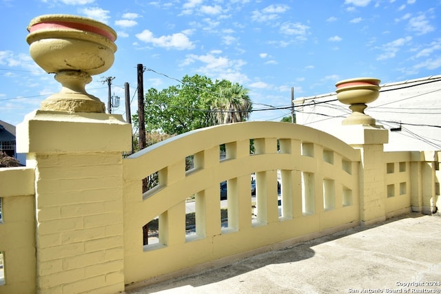 view of gate