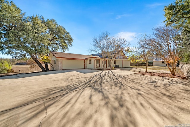 ranch-style house with a garage