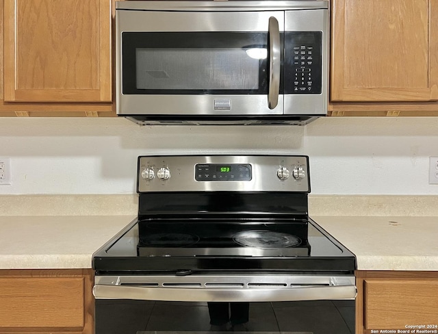 kitchen featuring stainless steel appliances