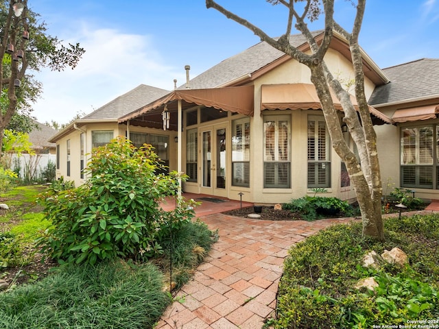 view of rear view of house