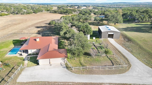 aerial view