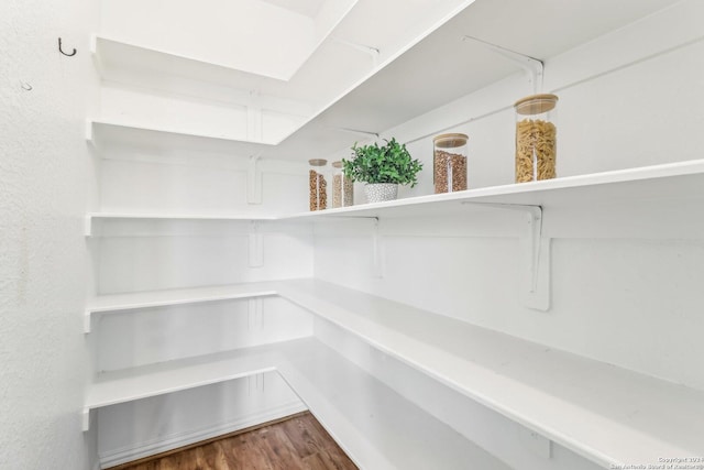 view of pantry