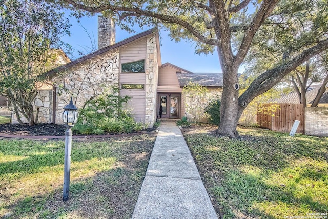 view of front of house