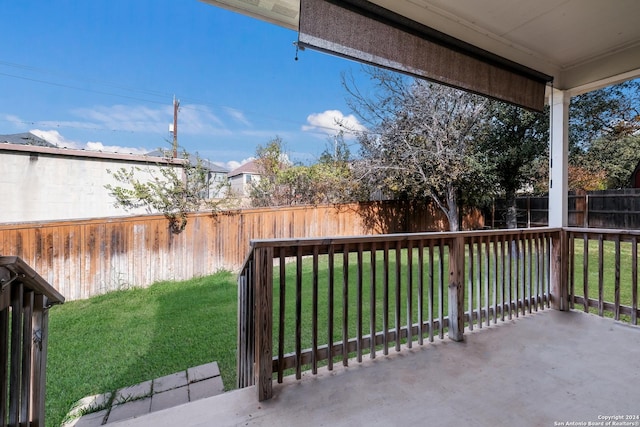 view of patio