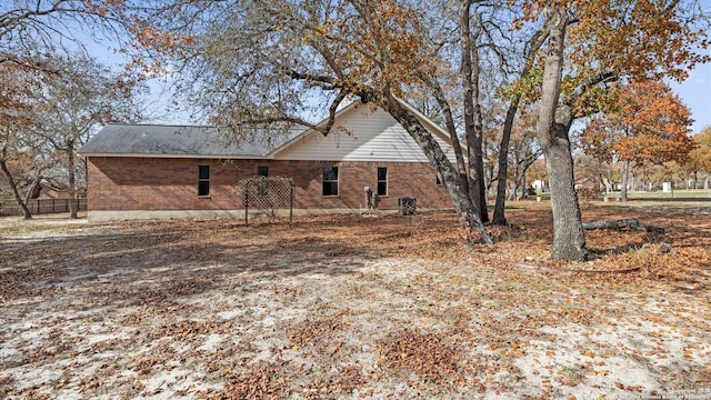 view of rear view of house