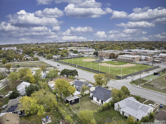 aerial view