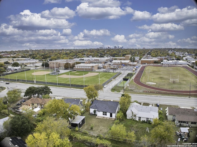 drone / aerial view