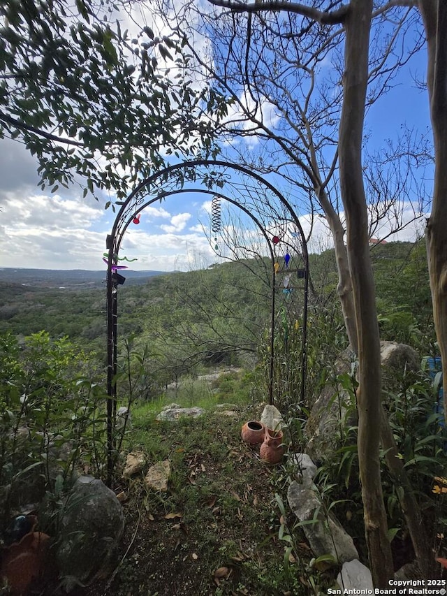 view of mountain feature