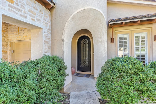 view of property entrance