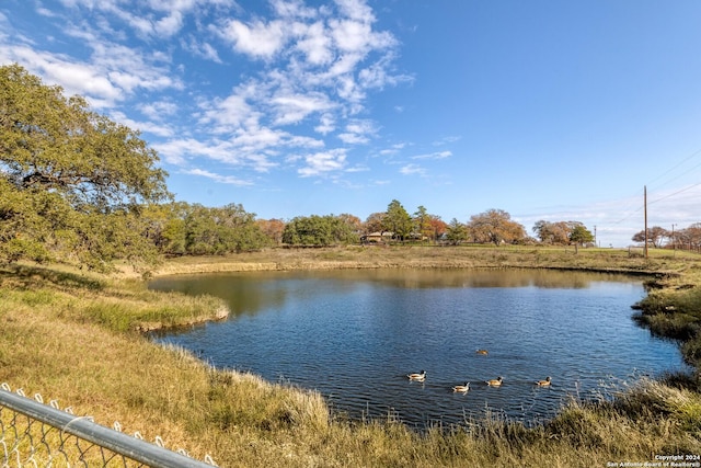 property view of water