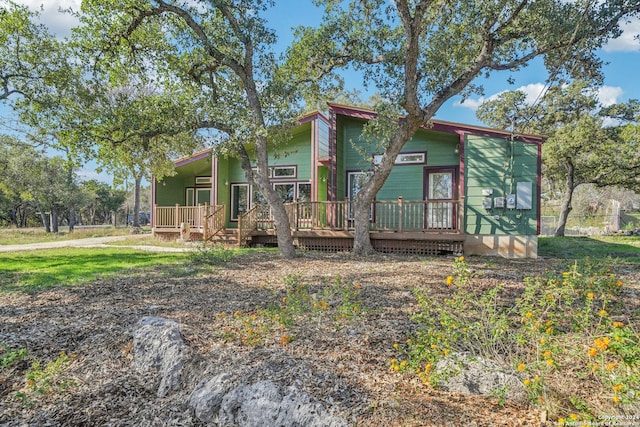 view of front of house