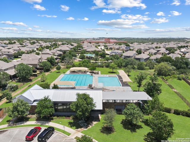 2031 Buckner Pass, San Antonio, TX 78253 - aerial view of residential area featuring a pool area