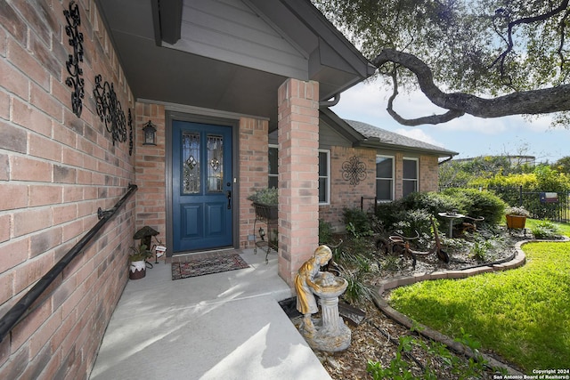 view of property entrance