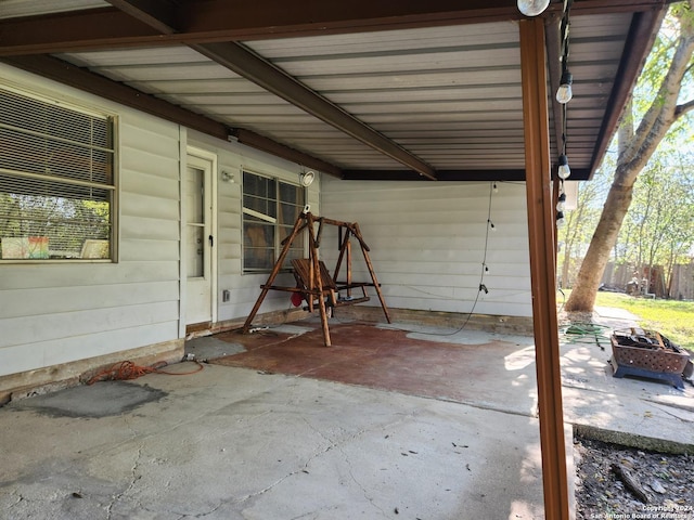 view of patio