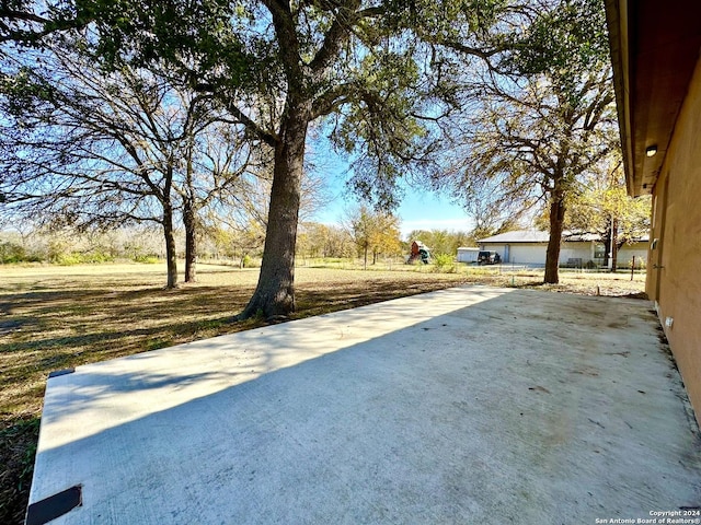 exterior space with a patio