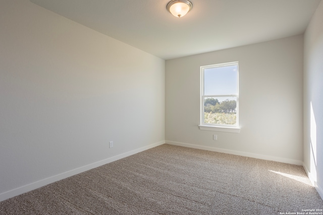 unfurnished room featuring carpet floors