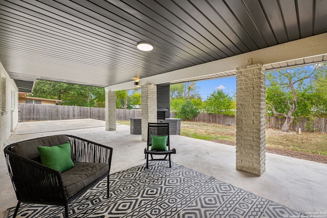 view of patio