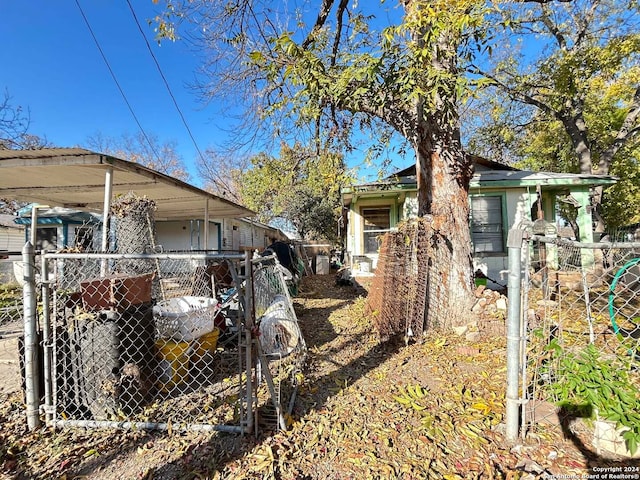 view of side of home