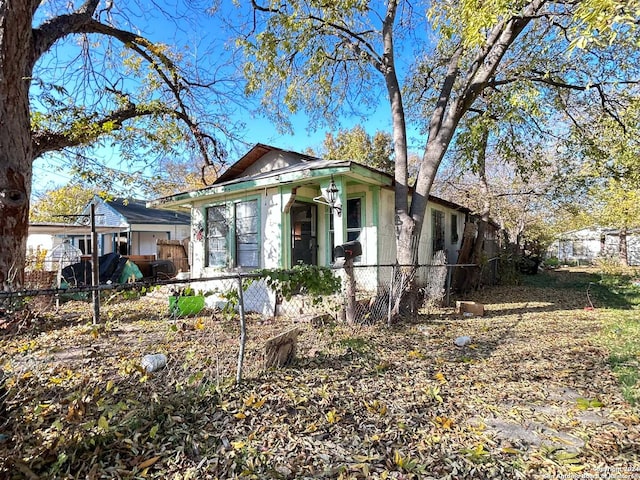 view of property exterior