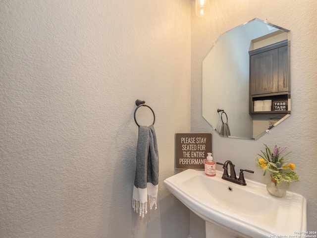 bathroom with sink