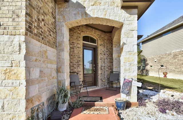 view of property entrance