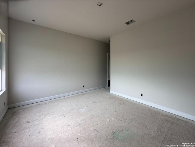 view of unfurnished room