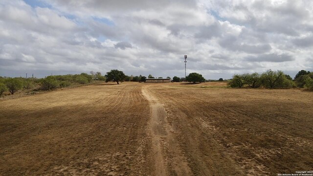 view of road featuring a rural view