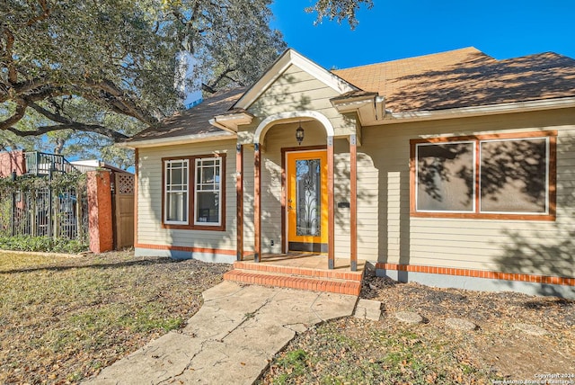 view of front of house