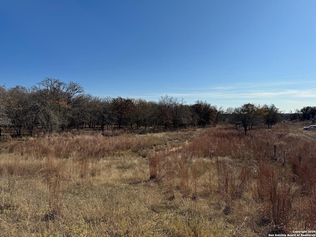 view of landscape with a rural view