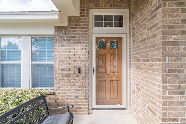 view of entrance to property