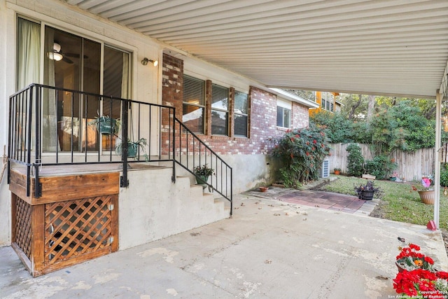 view of patio / terrace