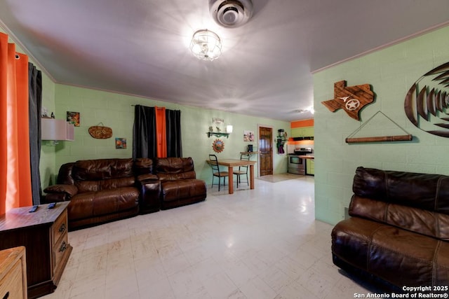 view of living room