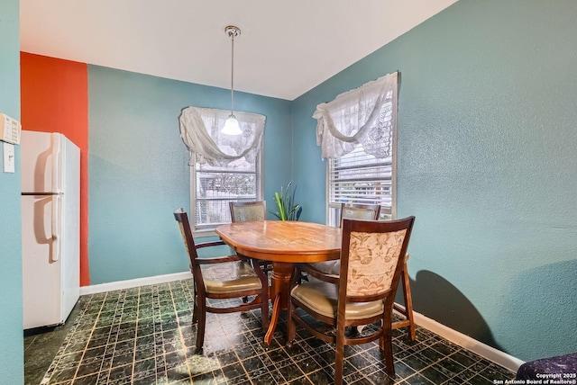 view of dining area