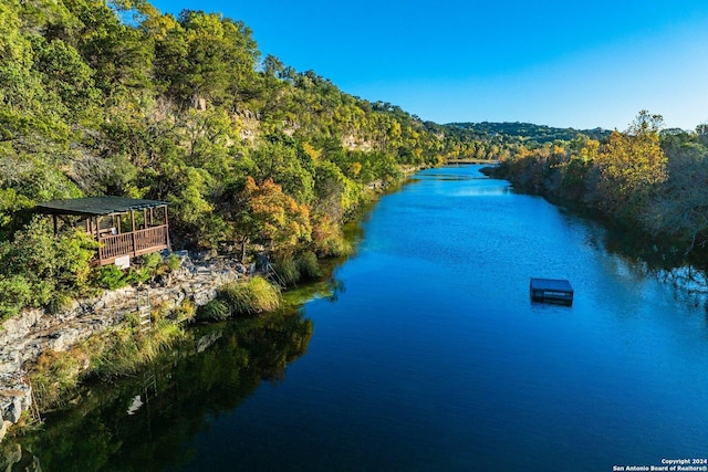 property view of water