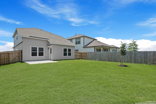 2659 Greenwell Ln, New Braunfels, TX 78130 - back of house with a patio and a fenced backyard