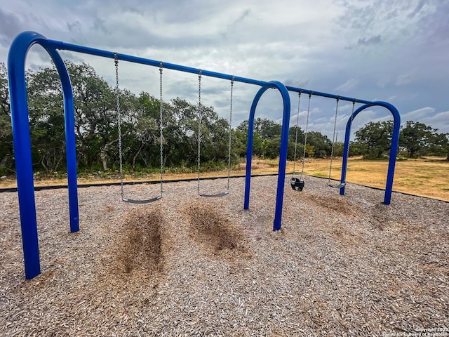 view of play area