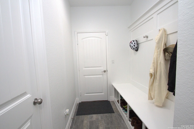 view of mudroom