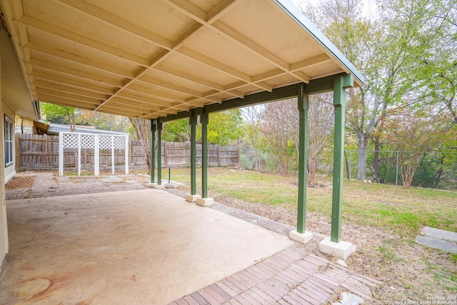 view of patio