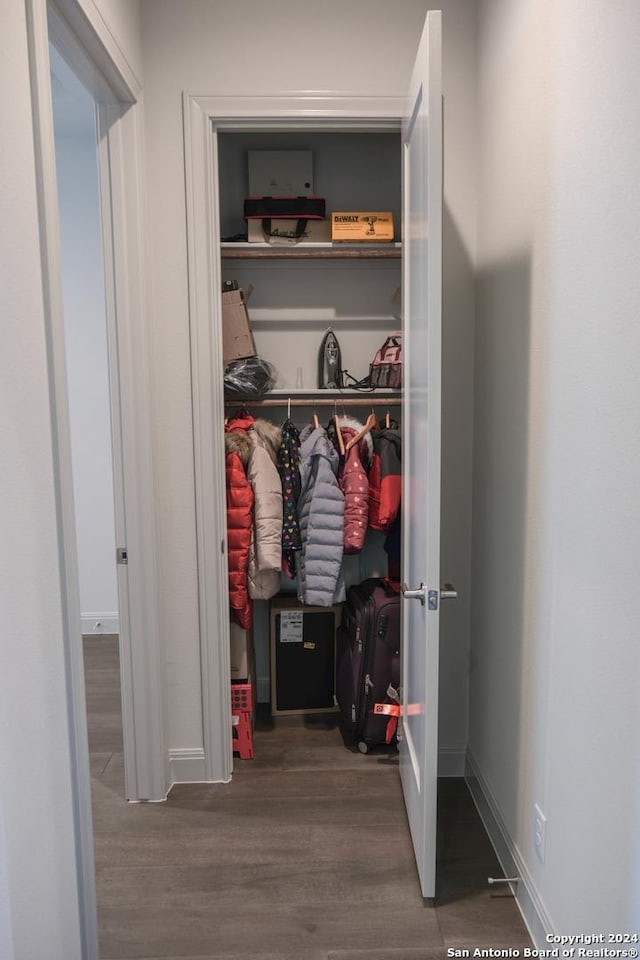 view of closet