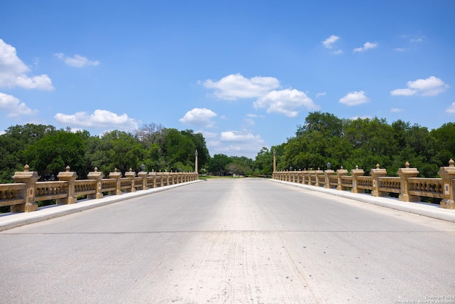 view of road