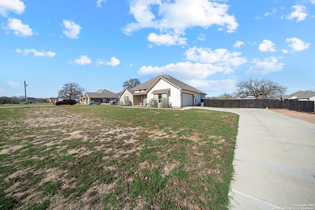 ranch-style house with a garage