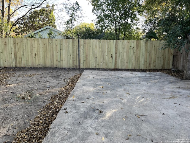 exterior space with a patio