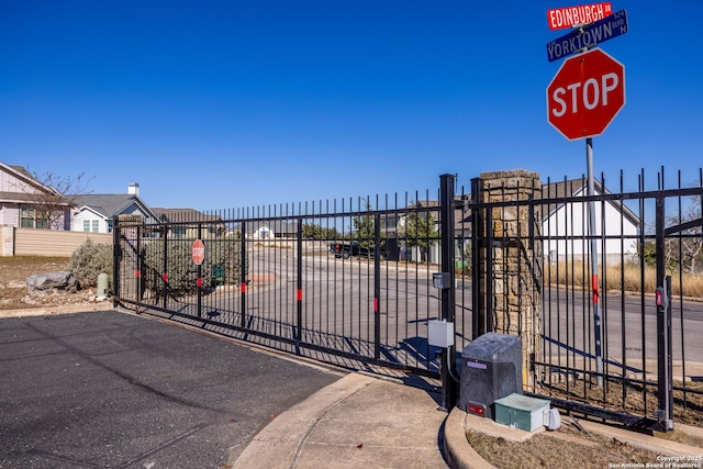 view of gate